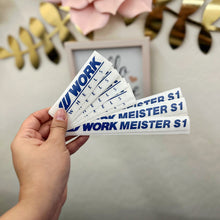 Load image into Gallery viewer, Work Wheels Logo Decal (1)