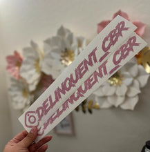 Load image into Gallery viewer, Custom Instagram Decals (Pair)