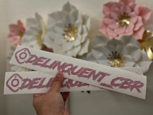 Load image into Gallery viewer, Custom Instagram Decals (Pair)