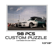Load image into Gallery viewer, Custom 8"x11.5" 98 piece Puzzle