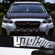 Load image into Gallery viewer, Custom Reverse Cut Windshield Sunshade Banner (One color)
