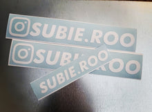 Load image into Gallery viewer, Custom Instagram Decals (Pair)