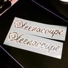 Load image into Gallery viewer, Custom Instagram Decals (Pair)