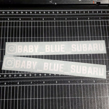 Load image into Gallery viewer, Custom Instagram Decals (Pair)