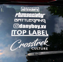Load image into Gallery viewer, 6" FB20SOCIETY Decal/ Sticker