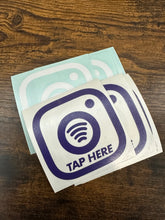 Load image into Gallery viewer, NFC Tap Instagram Icon Decal