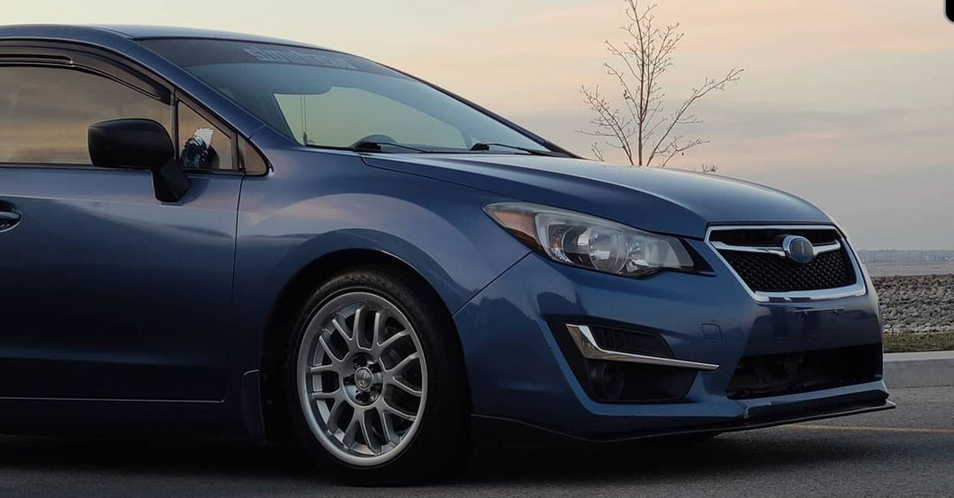 SLOWBARU Reverse Cut Windshield Sunshade Banner (ONE COLOR)